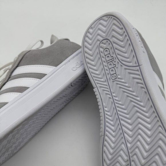 Adidas Grand Court Alpha Gray White Tennis Shoes Mens 11 Cloudfoam Comfort NWT - Picture 9 of 10